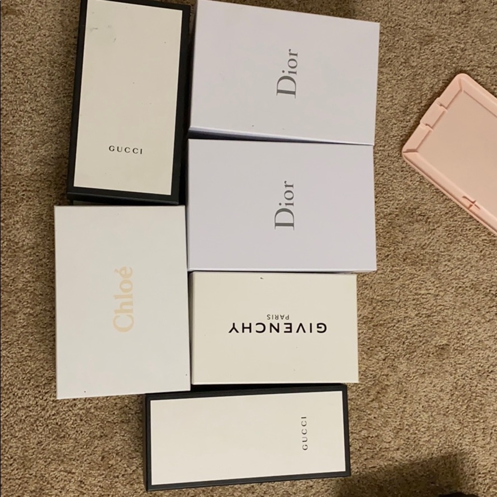 Dior,Gucci,Chloe,Givenchy box